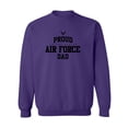 thumbnail image 1 of Proud Air Force DAD Crewneck Sweatshirt, 1 of 3