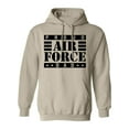 thumbnail image 1 of Proud Air Force Dad Hooded Sweatshirt, 1 of 3