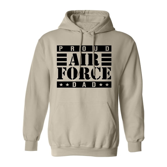 Proud Air Force Dad Hooded Sweatshirt