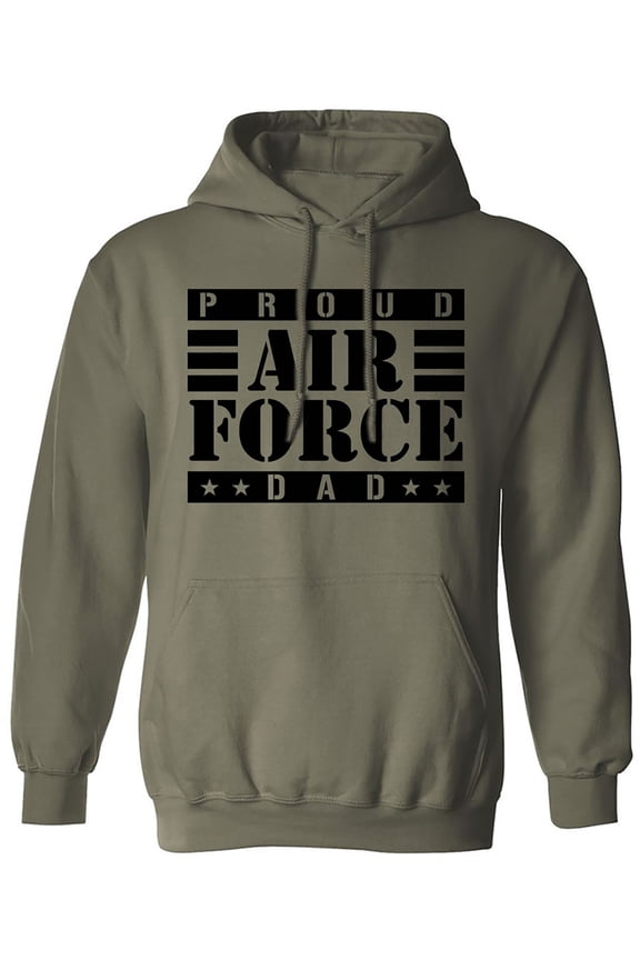 Proud Air Force Dad Hooded Sweatshirt