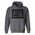 thumbnail image 1 of Proud Air Force Dad Hooded Sweatshirt, 1 of 3