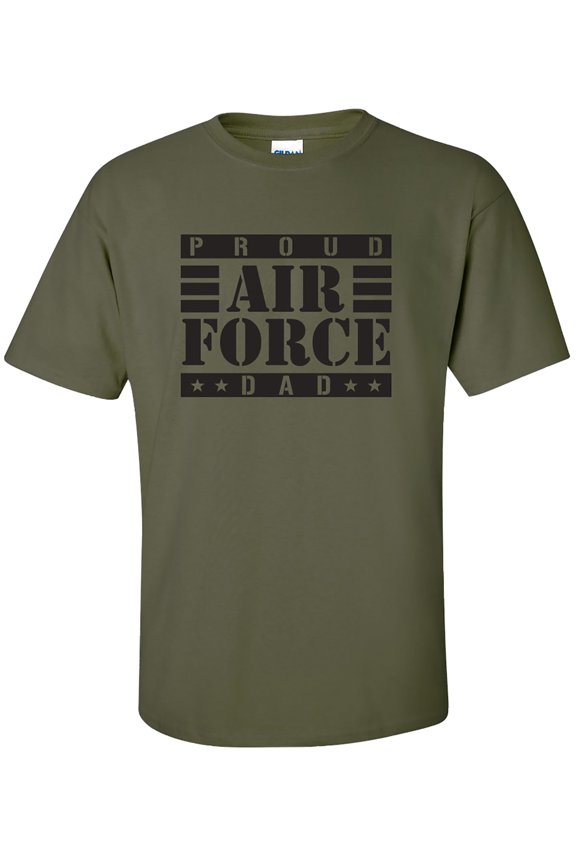 Proud Air Force Dad Short Sleeve T-Shirt