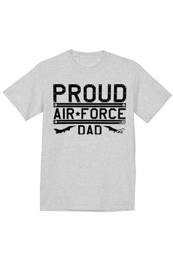 Proud Air Force Dad T-shirt Mens Graphic Tees Clothing Apparel