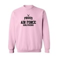 thumbnail image 1 of Proud Air Force GIRLFRIEND Crewneck Sweatshirt, 1 of 3