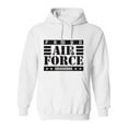 thumbnail image 1 of Proud Air Force Grandma Adult Hooded Sweatshirt, 1 of 3