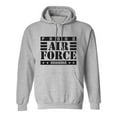 thumbnail image 1 of Proud Air Force Grandma Adult Hooded Sweatshirt, 1 of 3