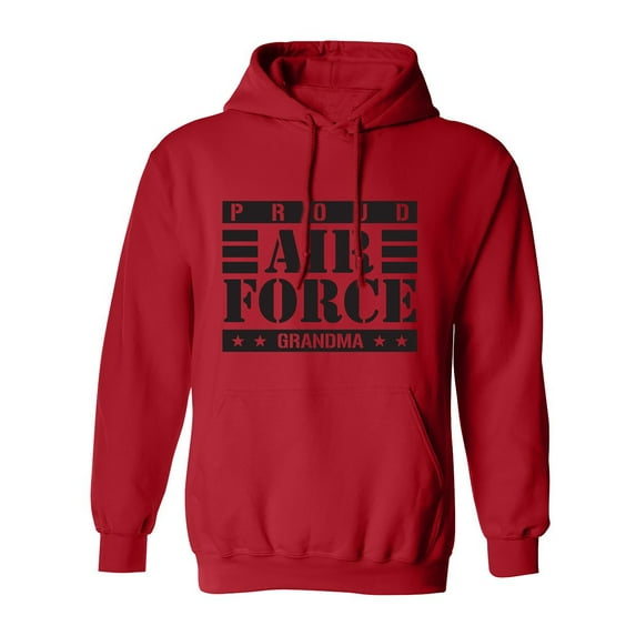 Proud Air Force Grandma Adult Hooded Sweatshirt
