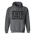 thumbnail image 1 of Proud Air Force Grandma Adult Hooded Sweatshirt, 1 of 3