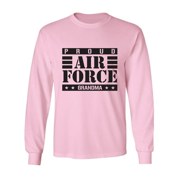 Proud Air Force Grandma Adult Long Sleeve T-shirt