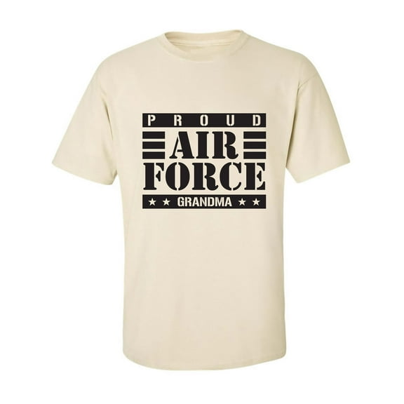 Proud Air Force Grandma Adult Short Sleeve T-shirt