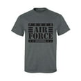 thumbnail image 1 of Proud Air Force Grandma Adult Short Sleeve T-shirt, 1 of 4