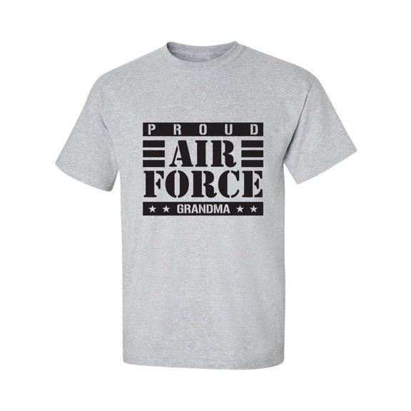 Proud Air Force Grandma Adult Short Sleeve T-shirt