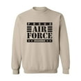 thumbnail image 1 of Proud Air Force Grandma Crewneck Sweatshirt, 1 of 3