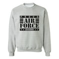 thumbnail image 1 of Proud Air Force Grandma Crewneck Sweatshirt, 1 of 4
