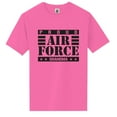 thumbnail image 1 of Proud Air Force Grandma Short Sleeve Neon Tee, 1 of 1