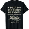 thumbnail image 1 of Proud Air Force Grandma T-Shirt, 1 of 4
