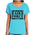 thumbnail image 1 of Proud Air Force Grandma Womens Dolman Tee, 1 of 1