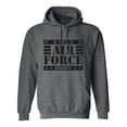 thumbnail image 1 of Proud Air Force Grandpa Adult Hooded Sweatshirt, 1 of 3
