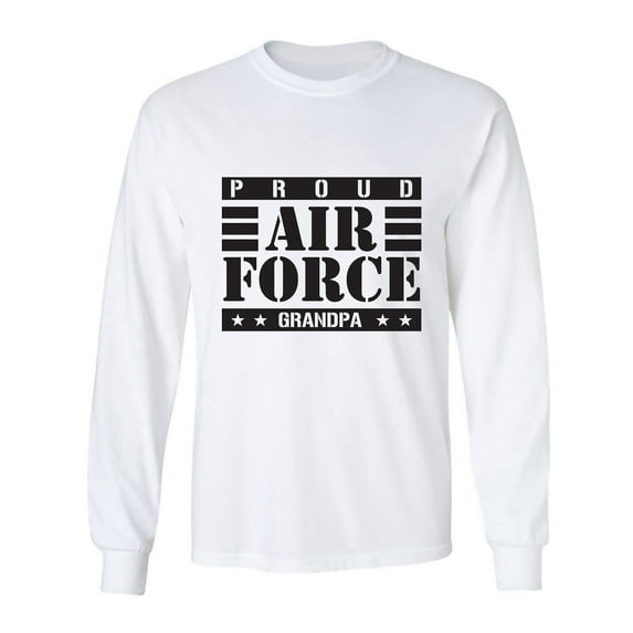 Proud Air Force Grandpa Adult Long Sleeve T-shirt