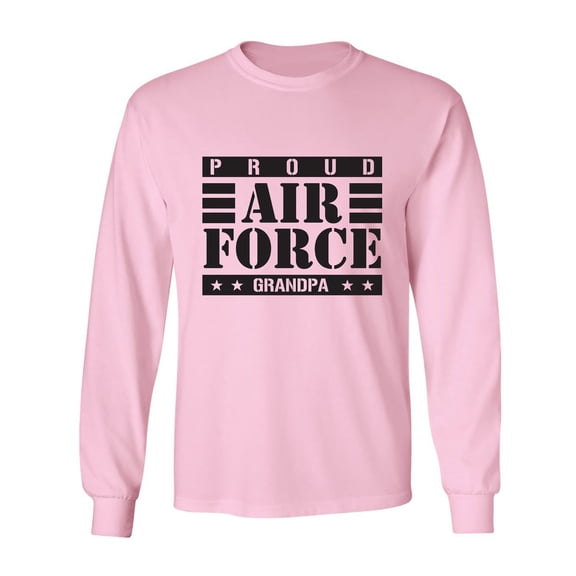 Proud Air Force Grandpa Adult Long Sleeve T-shirt
