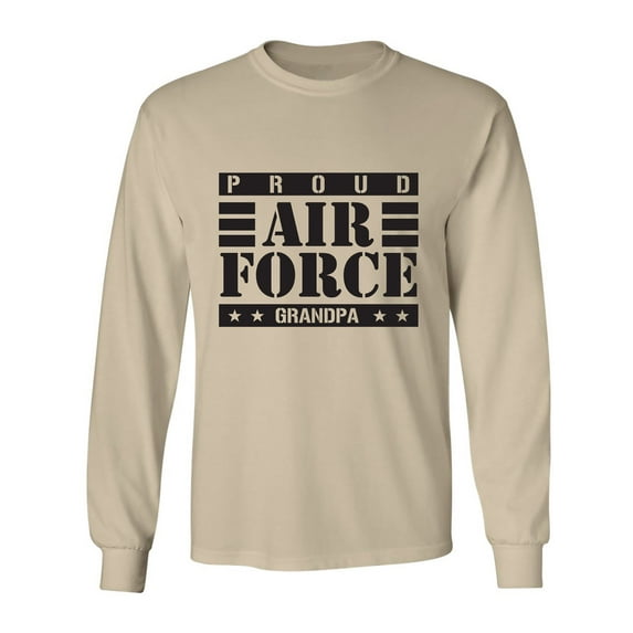 Proud Air Force Grandpa Adult Long Sleeve T-shirt