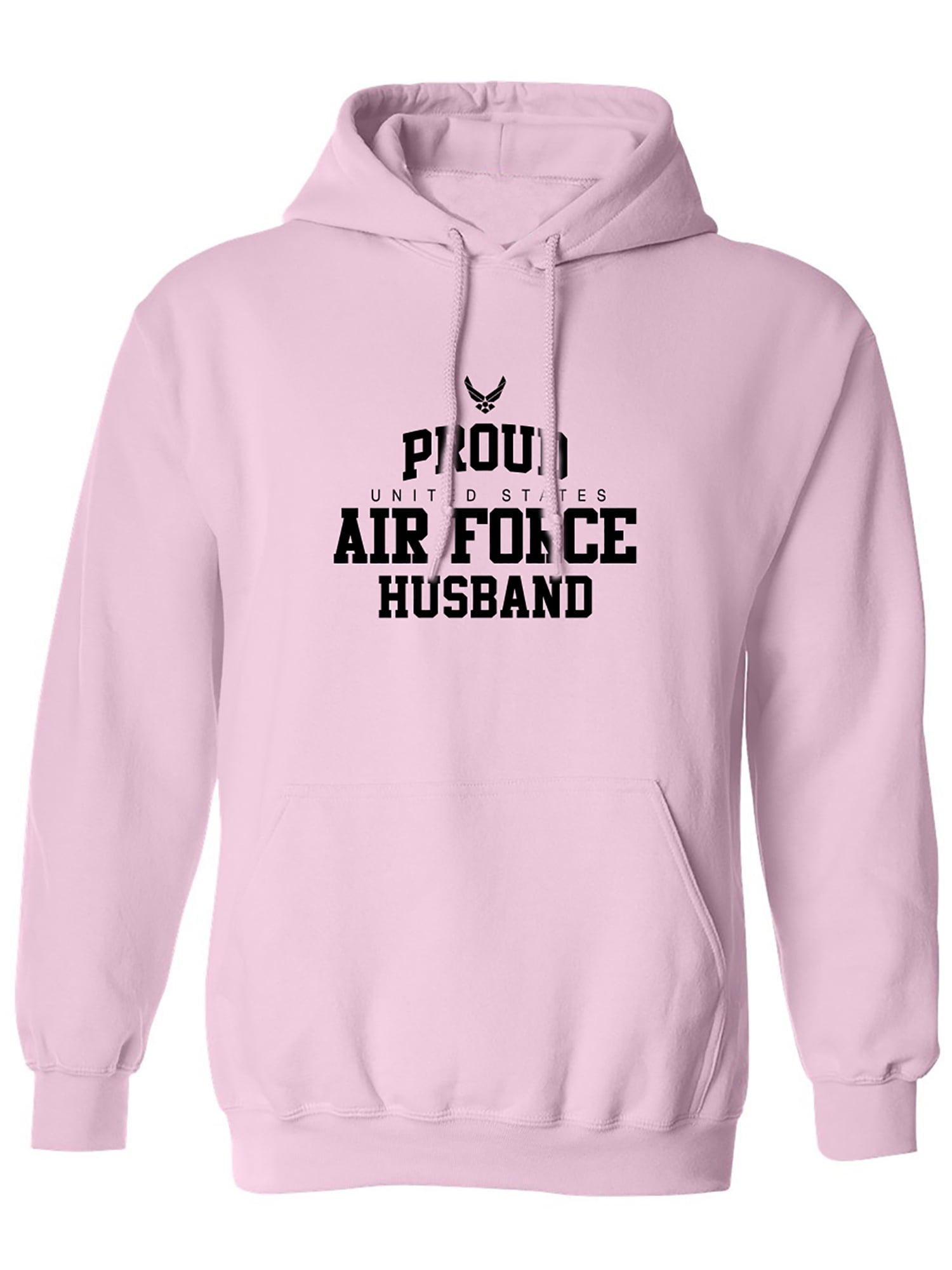 Proud Air Force HUSBAND Adult Hooded Sweatshirt