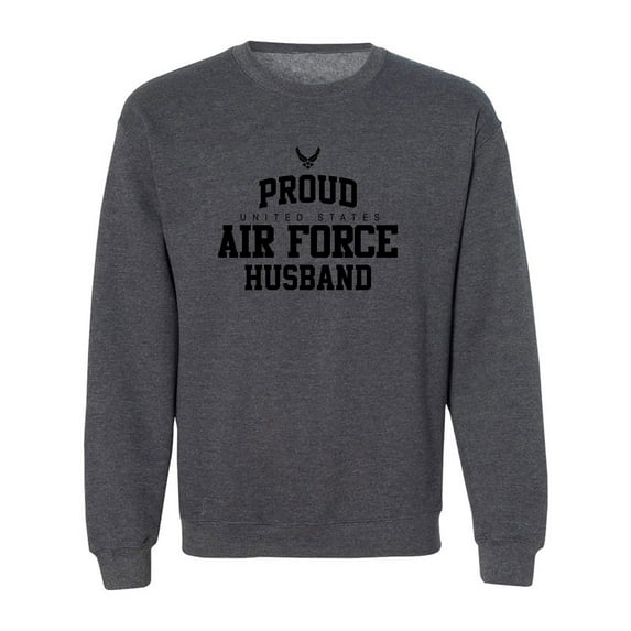Proud Air Force HUSBAND Crewneck Sweatshirt