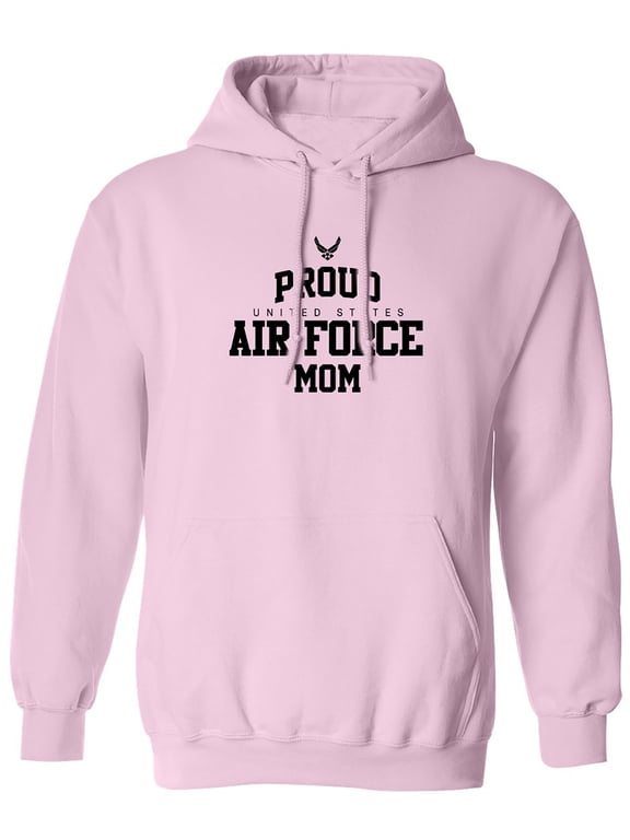 Proud Air Force MOM Adult Hooded Sweatshirt