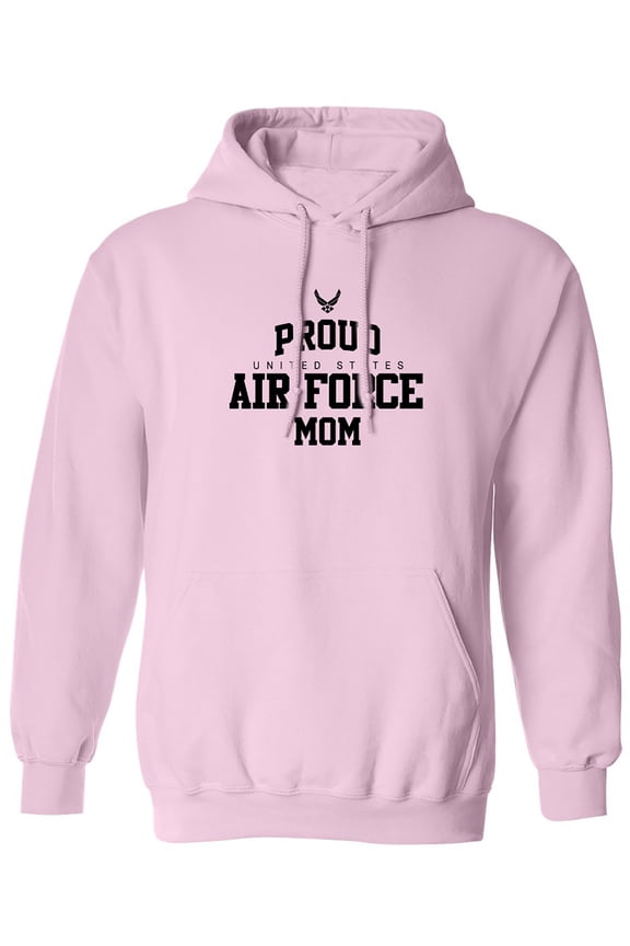Proud Air Force MOM Adult Hooded Sweatshirt