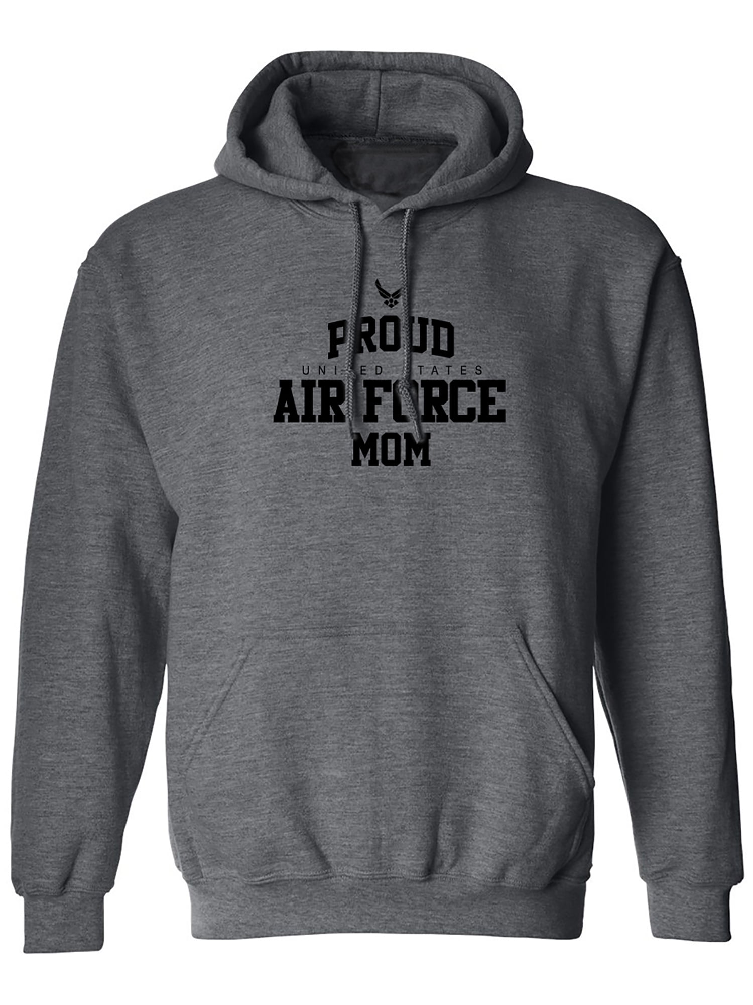 Proud Air Force MOM Adult Hooded Sweatshirt