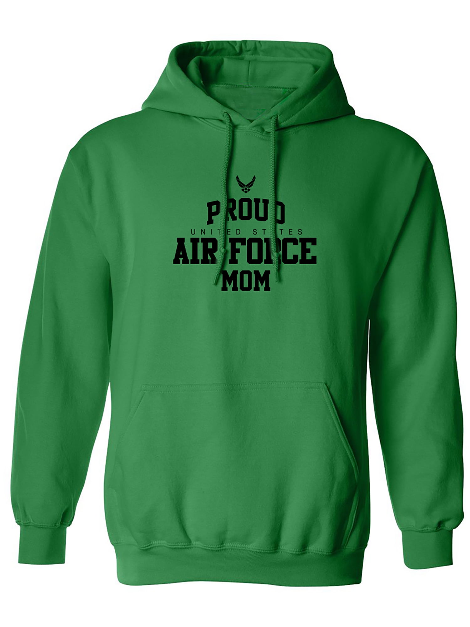 Proud Air Force MOM Adult Hooded Sweatshirt