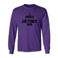 thumbnail image 1 of Proud Air Force MOM Adult Long Sleeve T-shirt, 1 of 3