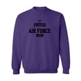 thumbnail image 1 of Proud Air Force MOM Crewneck Sweatshirt, 1 of 3