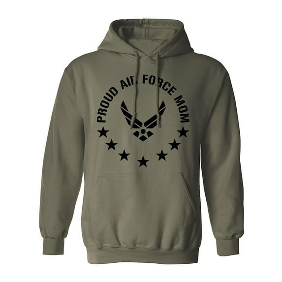 Proud Air Force Mom Hooded Sweatshirt