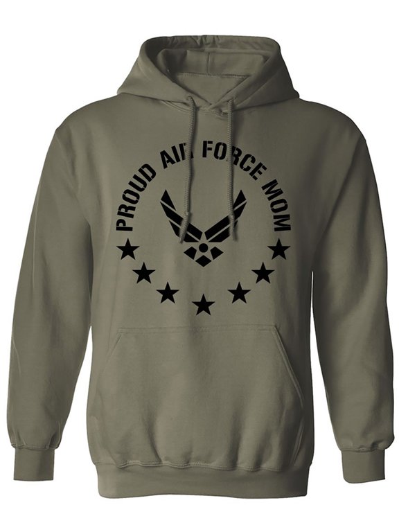 Proud Air Force Mom Hooded Sweatshirt
