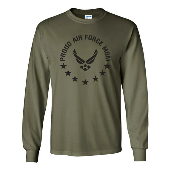 Proud Air Force Mom Long Sleeve T-Shirt