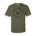 thumbnail image 1 of Proud Air Force Mom Short Sleeve T-Shirt, 1 of 4