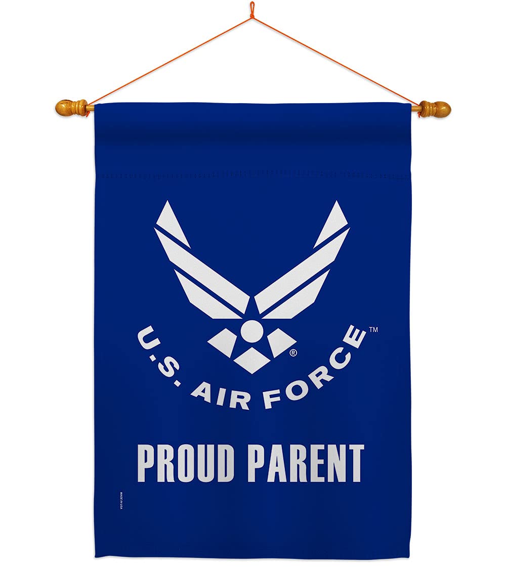 US Air Force Gartenflagge – Doppelseitig, Wetterfest, 33x47 Cm, Made In USA