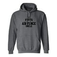 thumbnail image 1 of Proud Air Force UNCLE Adult Hooded Sweatshirt, 1 of 3