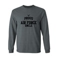 thumbnail image 1 of Proud Air Force UNCLE Adult Long Sleeve T-shirt, 1 of 3