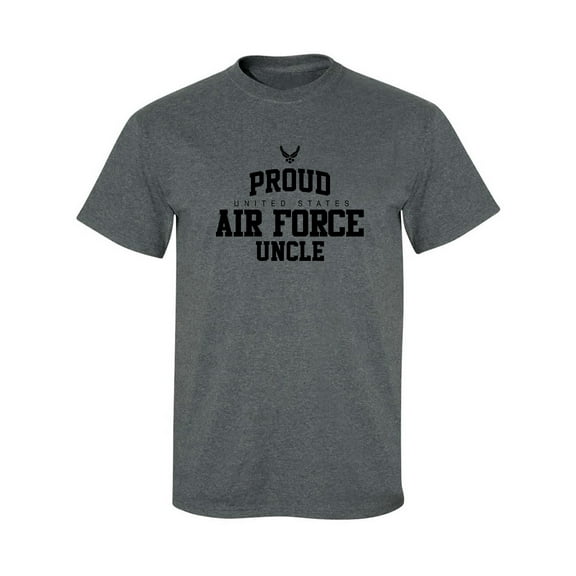 Proud Air Force UNCLE Adult Short Sleeve T-shirt