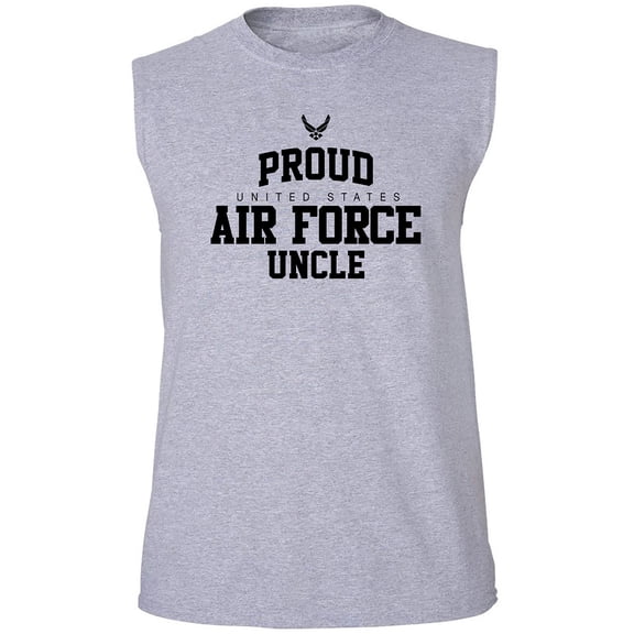 Proud Air Force UNCLE Adult Sleeveless Tee