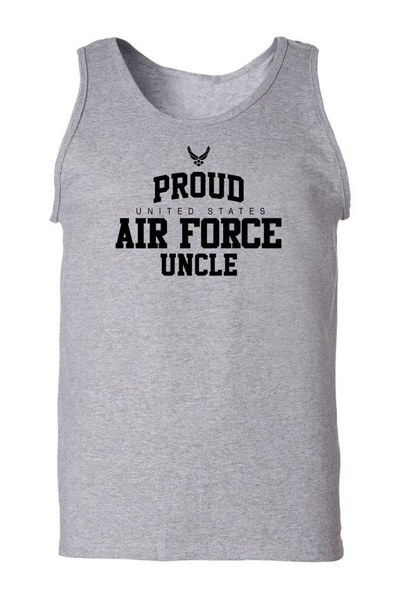 Proud Air Force UNCLE Adult Tank Top