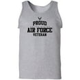 thumbnail image 1 of Proud Air Force VETERAN Adult Tank Top, 1 of 3