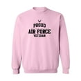 thumbnail image 1 of Proud Air Force VETERAN Crewneck Sweatshirt, 1 of 3
