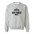 thumbnail image 1 of Proud Air Force WIFE Crewneck Sweatshirt, 1 of 4