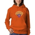 thumbnail image 1 of Proud Ally Happy Racoon Hoodie Women -Smartprints Designs, Female 5X-Large, 1 of 4