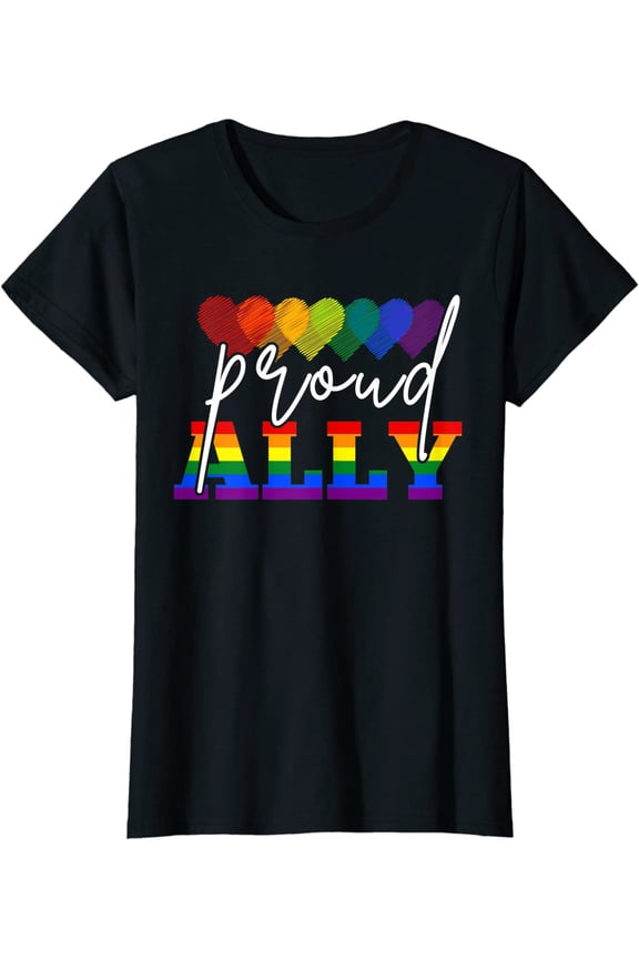 Proud Ally I'll Be There For You LGBT T-Shirt