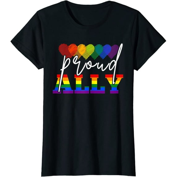 Proud Ally I'll Be There For You LGBT T-Shirt