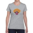 thumbnail image 1 of Proud Ally Racoon T-Shirt Women -Smartprints Designs, Female Large, 1 of 4